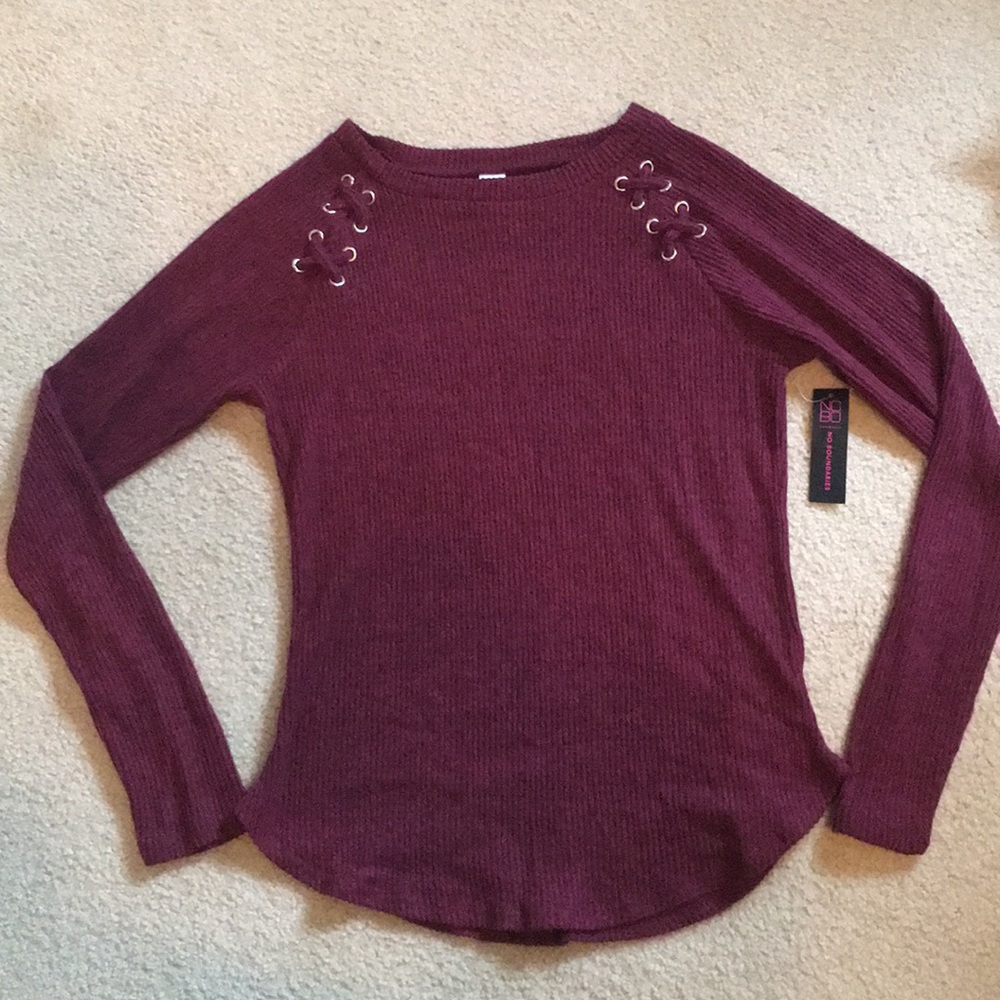 Burgundy Soft Sweater